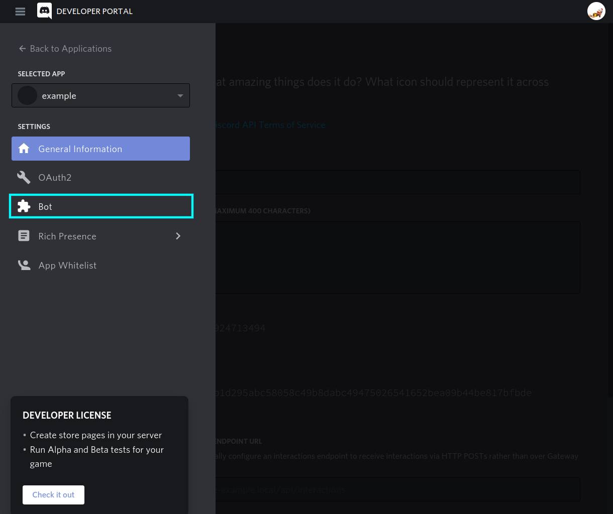 Discord Bots 2: Discord Developer Portal 